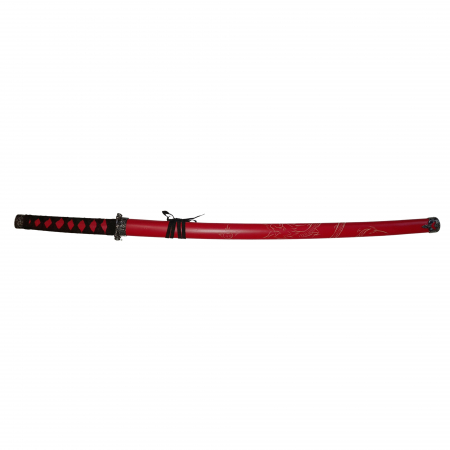 Set sabii decorative IdeallStore®, panoplie, Ninja Warrior, metal, 83 cm, teaca inclusa [5]