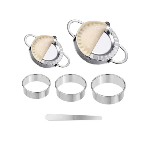 Articole bucatarie - Set sase piese din inox pentru preparat coltunasi, paste, ravioli, empanadas