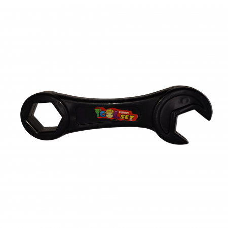 Set scule de jucarie IdeallStore®, Working Belt, plastic, 75 cm, rosu [7]