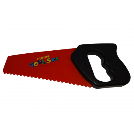 Set scule de jucarie IdeallStore®, Working Belt, plastic, 75 cm, rosu [8]