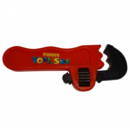 Set scule de jucarie IdeallStore®, Working Belt, plastic, 75 cm, rosu [4]