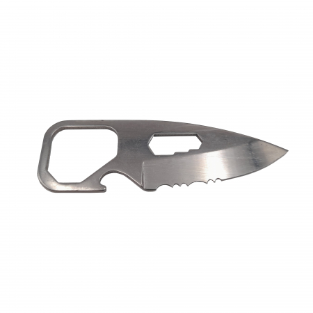 Set tacamuri pentru camping si drumetii IdeallStore®, cutit si furculita, multifunctional, 8.5 cm [4]