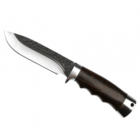 Set Topor Pirate Skull, 39 cm si Cutit Bohemian Blade, 23 cm, IdeallStore®, otel inoxidabil,  teaca inclusa [1]