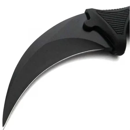 Set topor Survivor, spray paralizant si cutit karambit DEPOX®, 39 cm/110 ml/18.5 cm, husa inclusa [10]