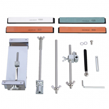Sistem de ascutire cutite IdeallStore®, Special Chef, antiaderent, argintiu [5]