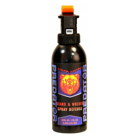 Spray autoaparare - Spray cu piper 330 ml – impotriva animalelor agresive, urs, lup, mistret, 21x6 cm