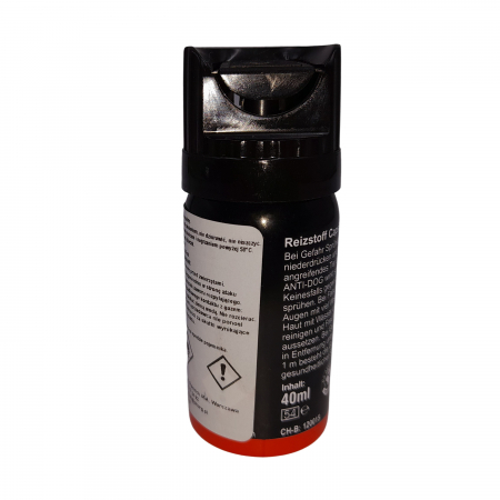 Spray cu piper IdeallStore®, Pro Defence, dispersant, auto-aparare, 40 ml, negru [3]