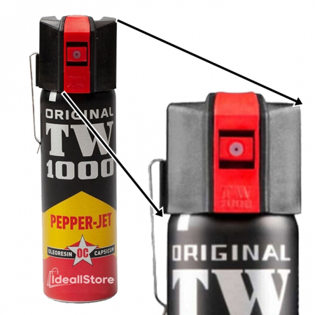 Spray cu piper IdeallStore®, TW-1000, jet, auto-aparare, 63 ml [3]