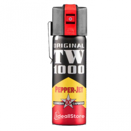 Spray autoaparare - Spray cu piper IdeallStore®, TW-1000, jet, auto-aparare, 63 ml