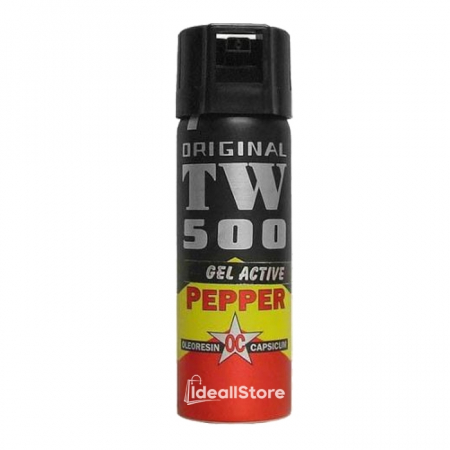 Spray autoaparare - Spray cu piper IdeallStore®, TW-500, gel, auto-aparare, 63 ml