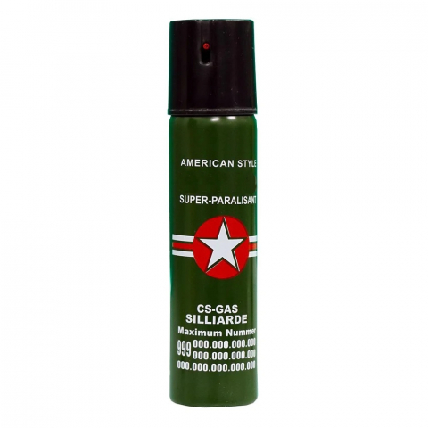 Spray cu piper, Military Defense, IdeallStore®, Auto-aparare, 60 ml, Verde [1]
