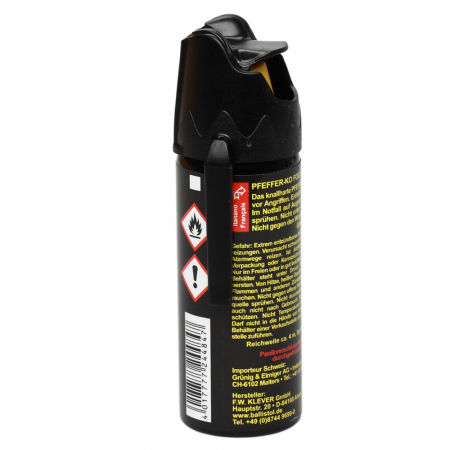 Spray cu piper Pfeffer KO, dispersant, auto-aparare, prindere curea, 50 ml [2]