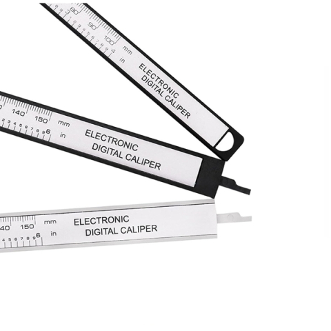 Subler digital electronic 150 mm, DEPOX®, afisaj LCD, instrument profesional de masurare precisa, negru [4]