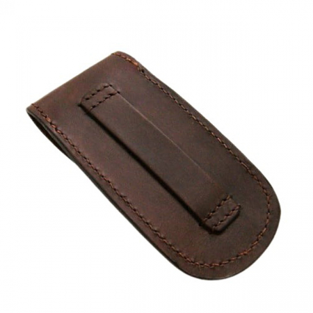 Toc tactic pentru briceaguri IdeallStore®, Tactical Cover, piele naturala, 14 cm, maro [1]