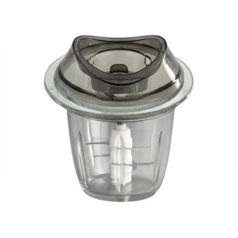Tocător electric de bucătărie DEPOX®, bol din sticlă 1,5 L, 6 lame din inox, 400–500 W [3]