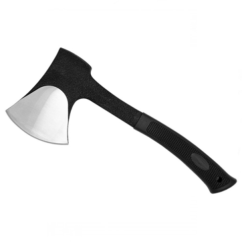 Topor camping - Topor de supravietuire, otel inoxidabil, 28 cm