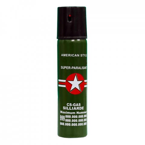 Set secure supravietuire, briceag vanatoare si spray autoaparare DEPOX®, otel inoxidabil, verde, 40 cm/34 cm/60 ml, teaca inclusa [10]