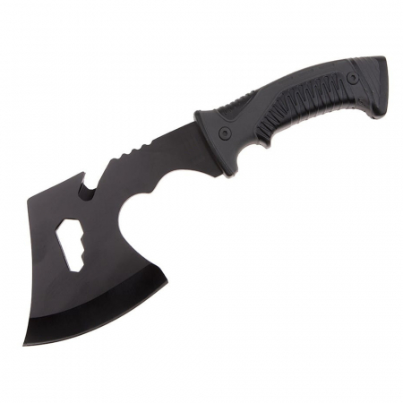 Topor Ideallstore®, Irish Wrath, otel inoxidabil, negru, 28 cm, teaca inclusa [1]