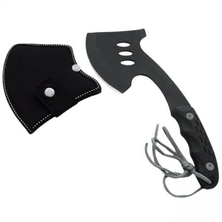 Topor Ideallstore®, Little Celtic, otel inoxidabil, negru, 25 cm, teaca inclusa [6]