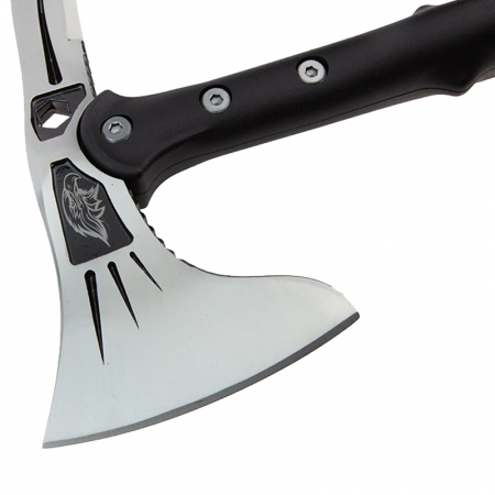 Topor Ideallstore®, Tactical Adventure, otel inoxidabil, argintiu, 41 cm, teaca inclusa [4]