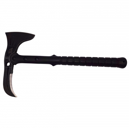 Topor Ideallstore®, Tactical Adventure, otel inoxidabil, negru, 41 cm, teaca inclusa [1]