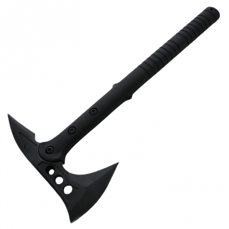 Topor Ideallstore®, Tactical Spirit, otel inoxidabil, negru, 40 cm, teaca inclusa [5]