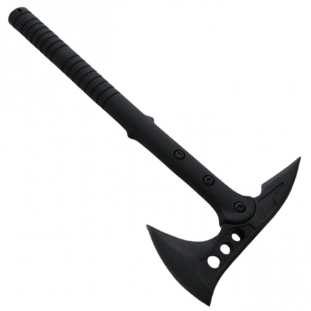 Topor Ideallstore®, Tactical Spirit, otel inoxidabil, negru, 40 cm, teaca inclusa [6]