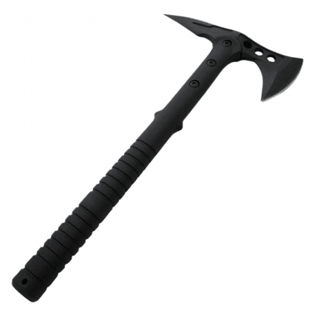 Topor Ideallstore®, Tactical Spirit, otel inoxidabil, negru, 40 cm, teaca inclusa [7]