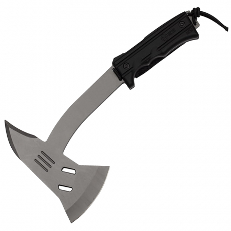 Topor Ideallstore®, Wrath Of Scotland, otel inoxidabil, gri, 33 cm, teaca inclusa [1]