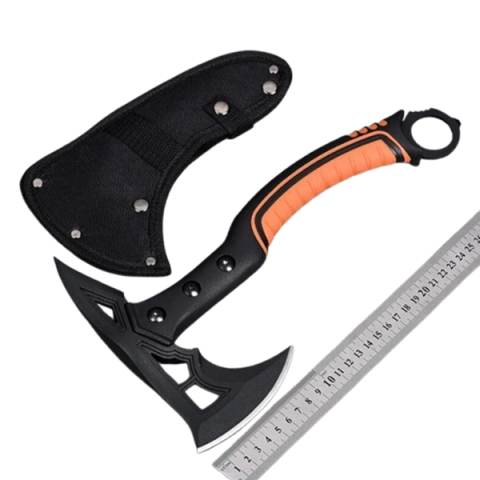 Set doua topoare multifunctionale cu lama dubla + 2 cutite Ninja integrate, 33.5 cm [2]