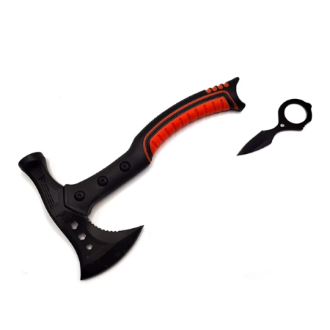 Set doua topoare multifunctionale cu lama dubla + 2 cutite Ninja integrate, 33.5 cm [7]