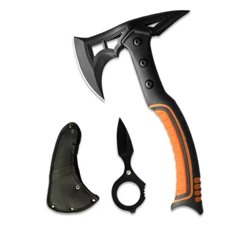 Set doua topoare multifunctionale cu lama dubla + 2 cutite Ninja integrate, 33.5 cm [8]