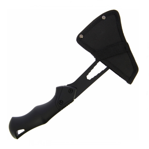 Topor multifunctional, IdeallStore®, negru, 30 cm, teaca inclusa [2]