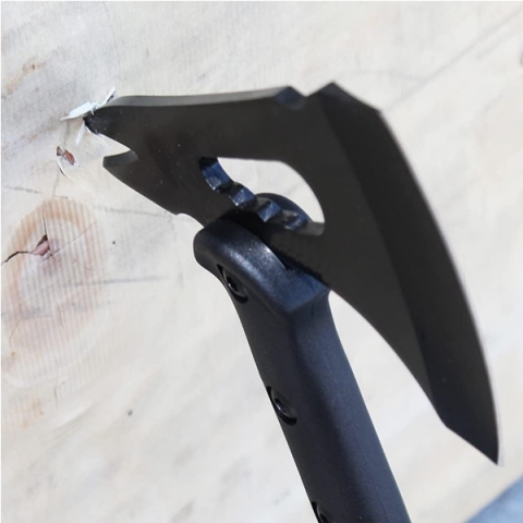 Topor tactic Double Axe, otel, 40 cm, husa inclusa [6]