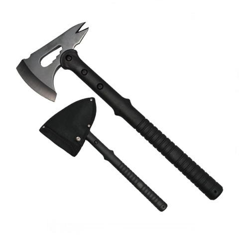 Topor tactic Double Axe, otel, 40 cm, husa inclusa [2]