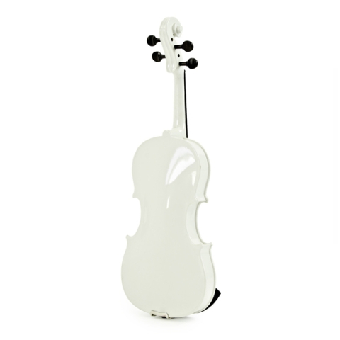 Vioara Clasica 3/4 DEPOX®, 55 cm, Lemn, Arcus, Cutie de Transport si Sacaz, Alba [1]