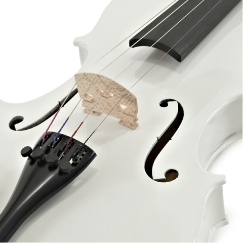 Vioara Clasica 3/4 DEPOX®, 55 cm, Lemn, Arcus, Cutie de Transport si Sacaz, Alba [4]