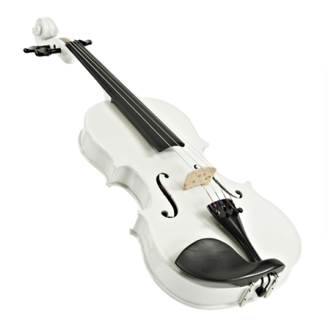 Vioara Clasica 3/4 DEPOX®, 55 cm, Lemn, Arcus, Cutie de Transport si Sacaz, Alba [2]