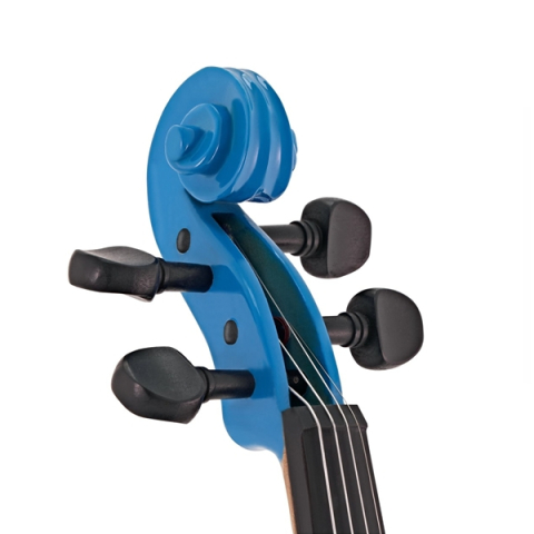 Vioara Clasica 1/2 DEPOX®, 52 cm, Lemn, Arcus, Cutie de Transport si Sacaz, Albastra [4]