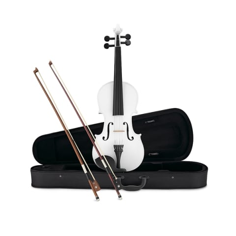 Viori - Set vioara clasica din lemn si arcus 1/8 suplimentar, DEPOX®, Marime 4/4, toc inclus