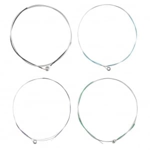 Set vioară clasică din lemn pentru copii 1/8 si set corzi, DEPOX®, 43 cm, finisaj lucios negru [9]