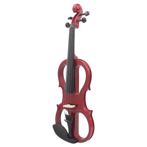 Vioara electrica 4/4, lemn, visiniu [1]