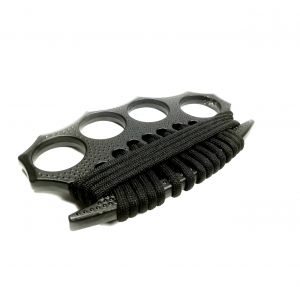 Set patru rozete DEPOX®, snur, negru, 12 cm [3]