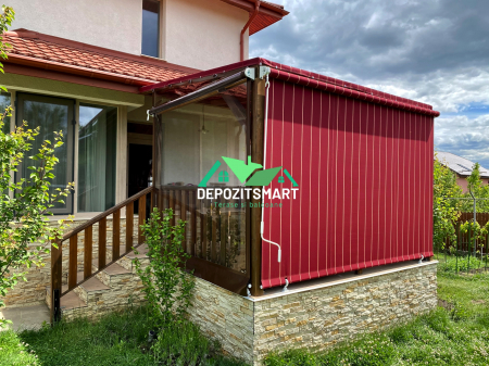 Copertine terase si balcoane - Copertina verticala pentru umbrire balcon si terasa