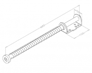 OPRITOR ZINCAT USA INDUSTRIALA 485 MM [1]