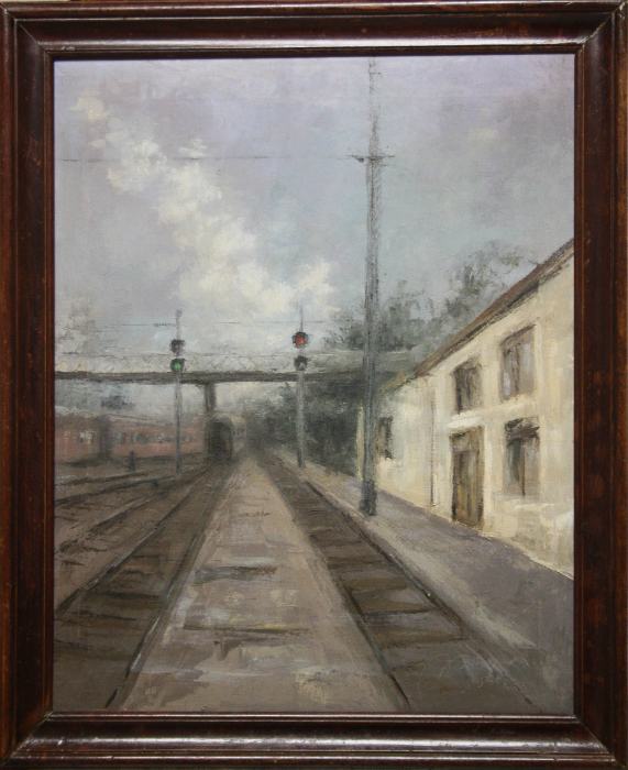 Unidentified AUTHOR, Train Station, 1990 [4]