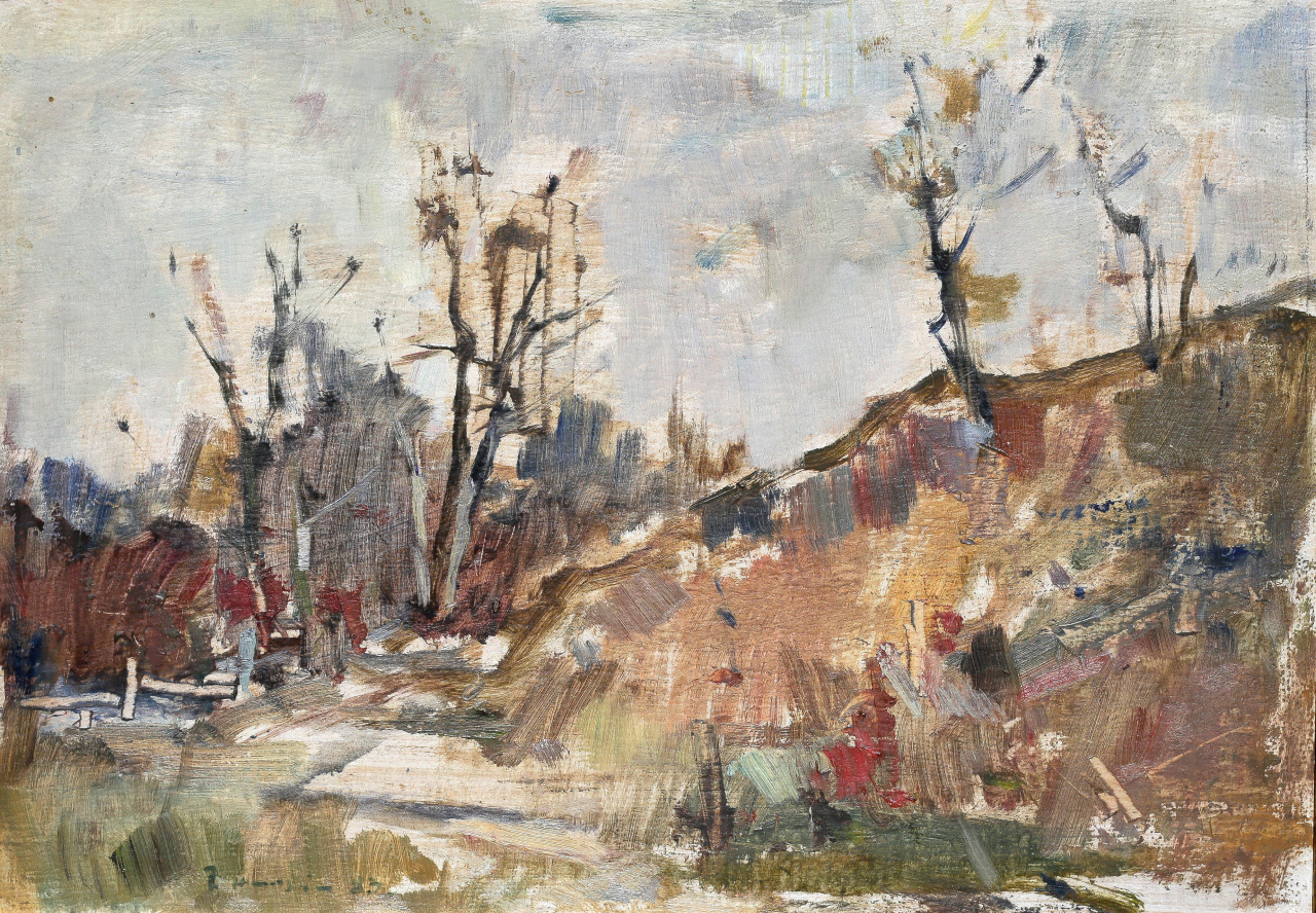 Teodor HARȘIA, Peisaj de toamnă, 1983 [1]