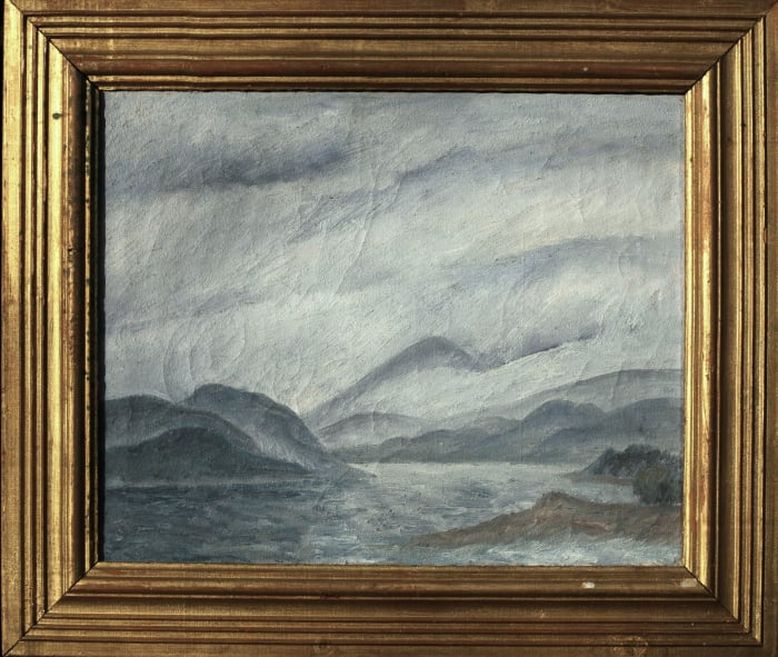 Mircea HRIȘCĂ, Landscape at the Dam [3]