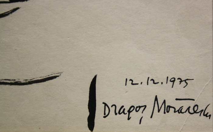 Dragoș MORĂRESCU, Portretul poetului Octavian GOGA, 1975 [3]