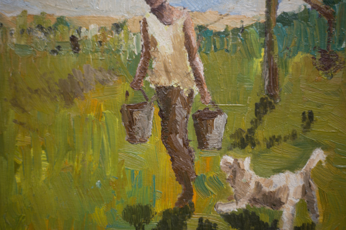 Zamfir DUMITRESCU, Țăran la fântână [2]